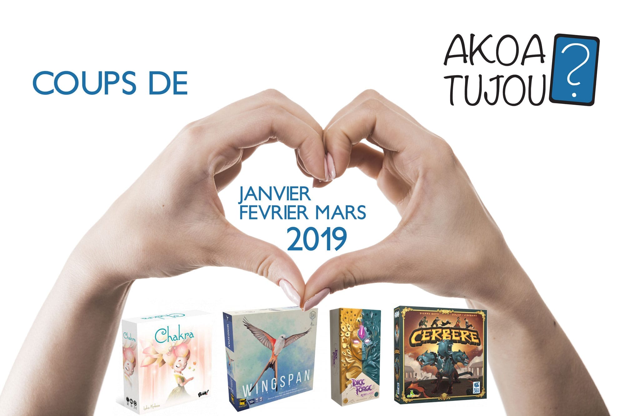 Nos coups de cœur de Janvier à Mars 2019