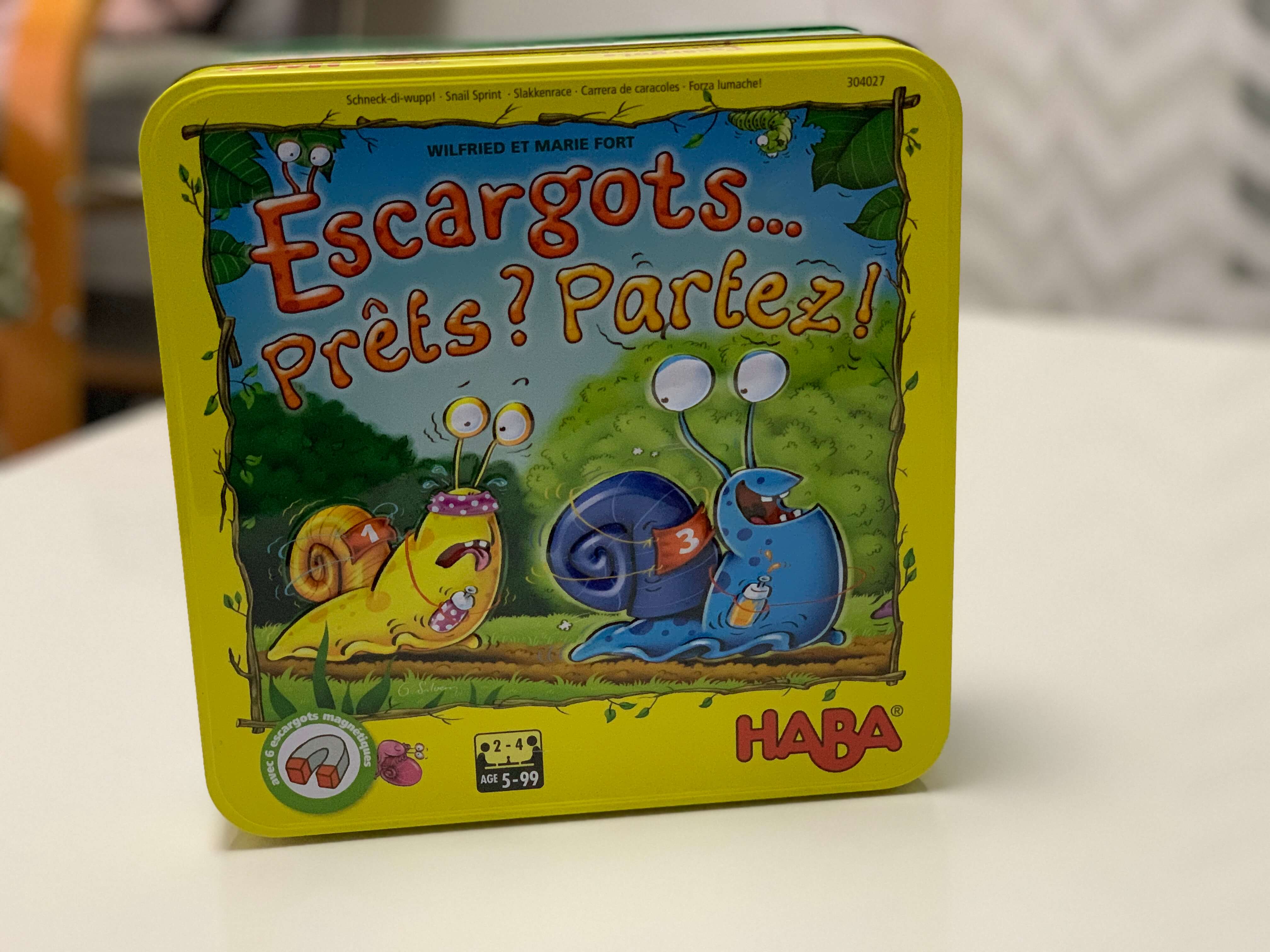 Escargots... Prêts ? Partez !