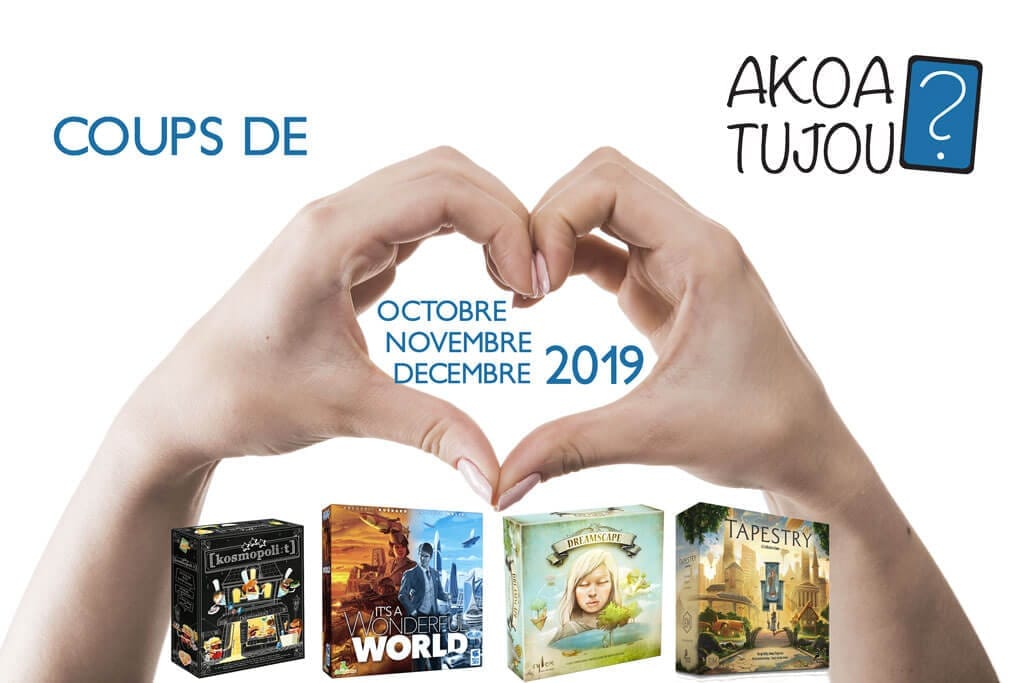 Nos coups de cœur de Octobre à Décembre 2019