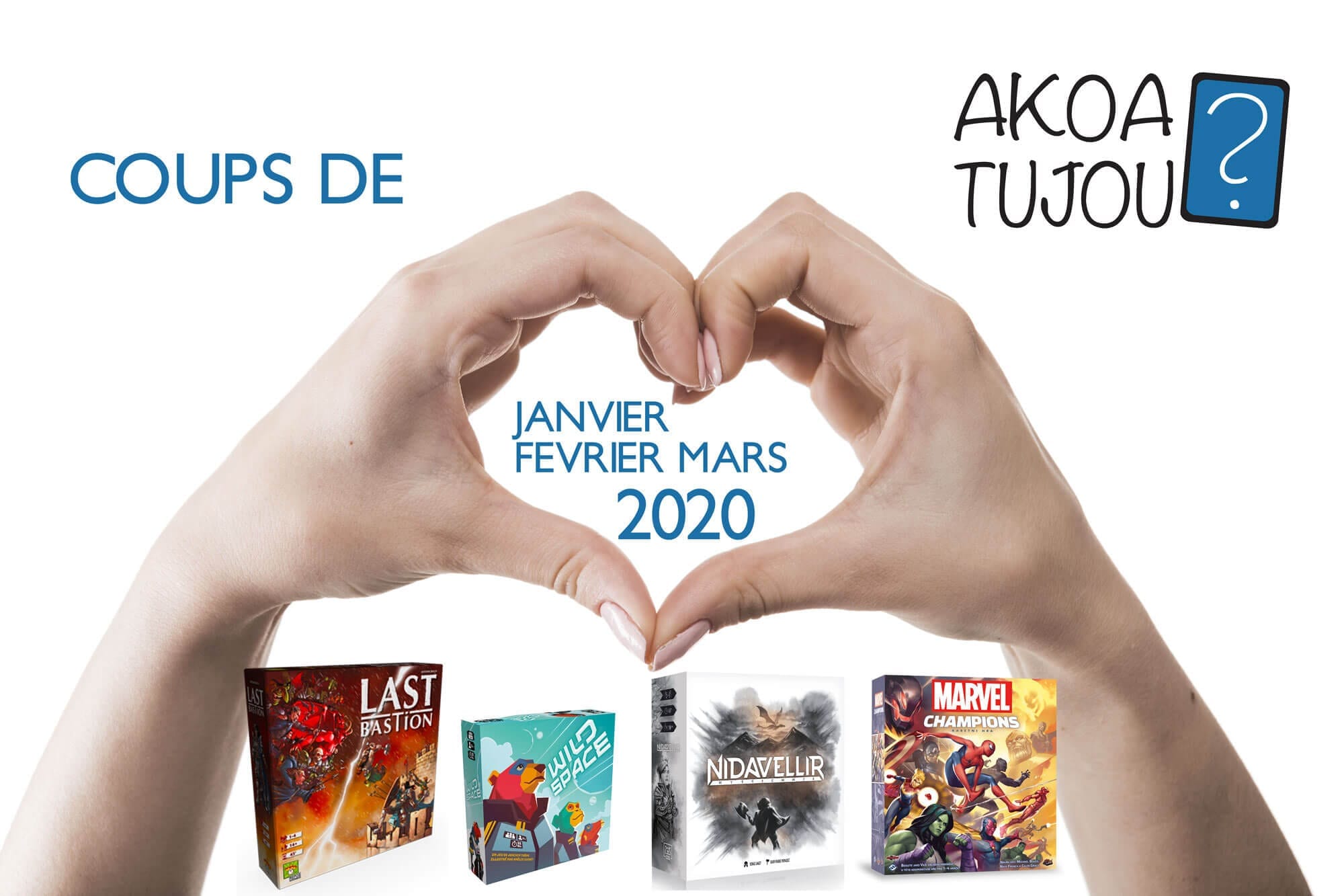 Nos coups de cœur de Janvier à Mars 2020