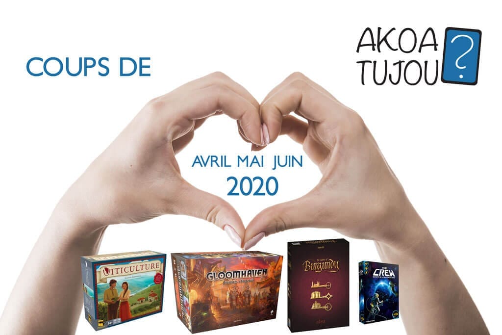 Nos coups de cœur de Avril à Juin 2020