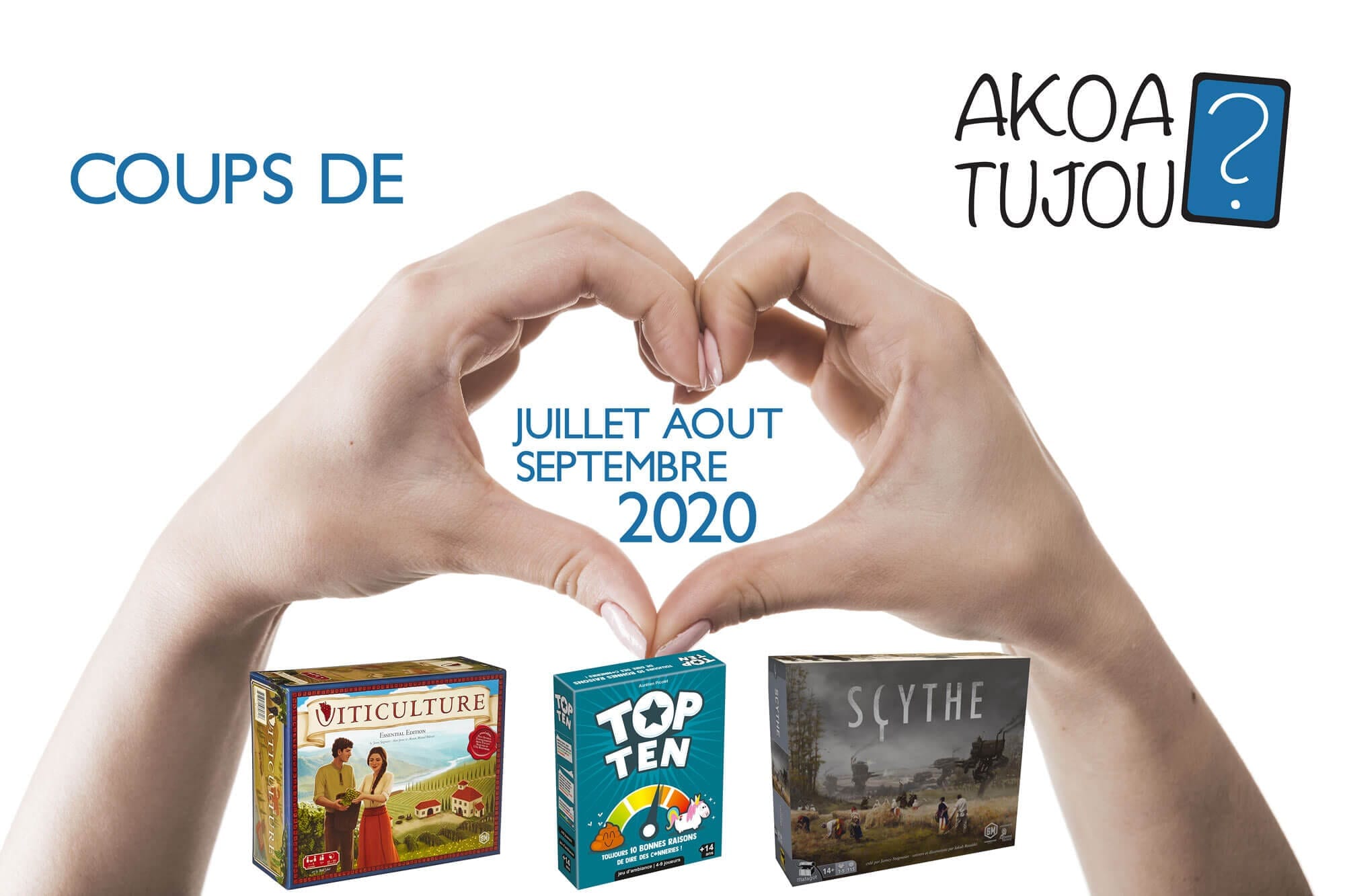 coup de coeur trimestre 3 2020