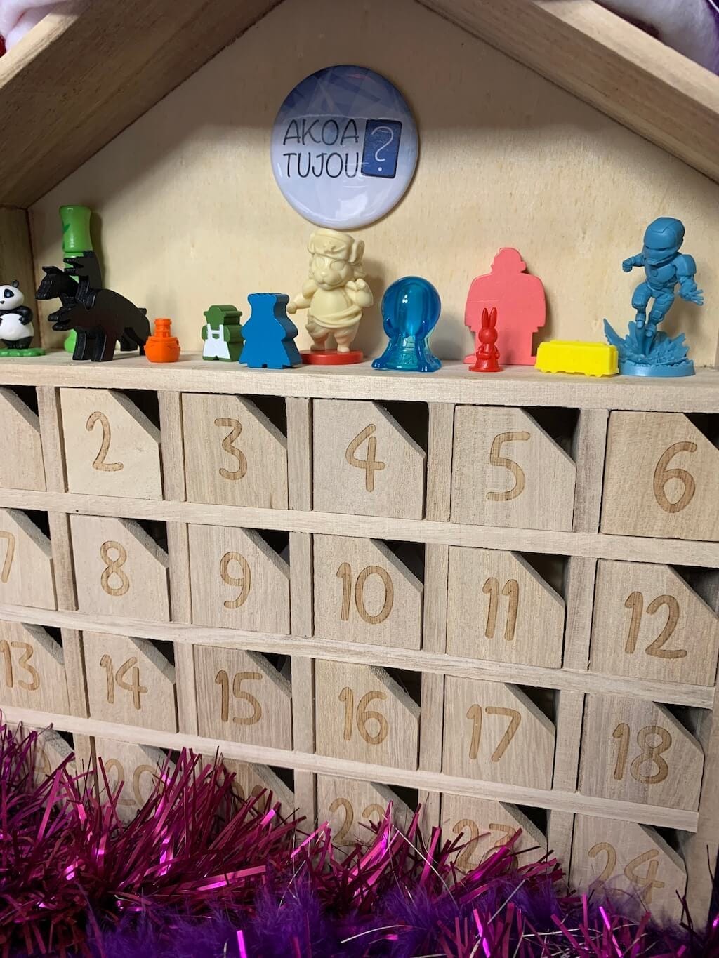 Notre calendrier de l’avent du jeu de société 2020