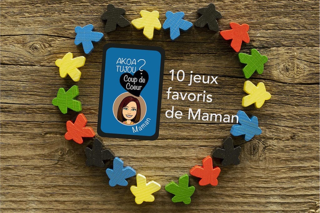 Les 10 jeux de société favoris d'Aurélie