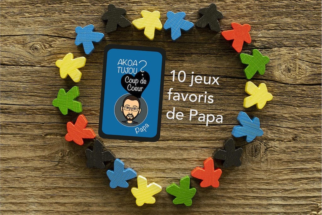 Les 10 jeux de société favoris de Kenny