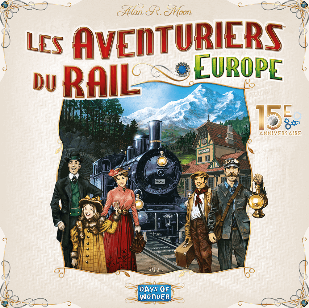 Les aventuriers du rail Europe – Édition 15 ans