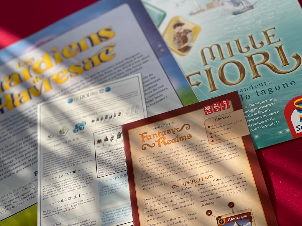 Comment apprendre les règles d'un jeu de société