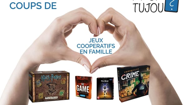 Nos meilleurs jeux coopératifs en famille
