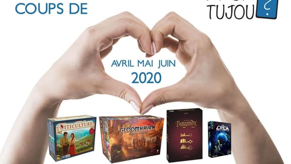 Nos coups de cœur de Avril à Juin 2020