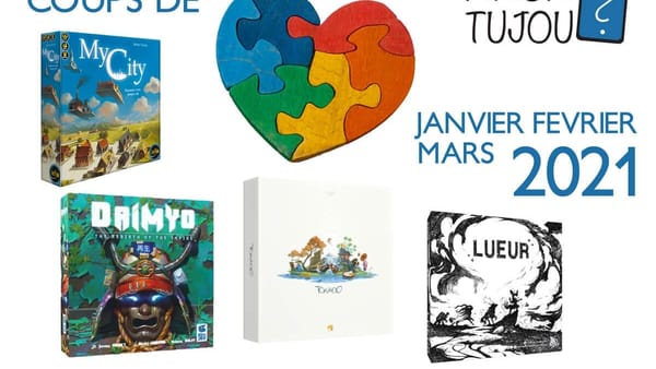 Nos coups de cœur de Janvier à Mars 2021