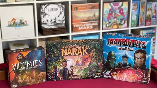 Deck building et Pose d’ouvriers (Narak, Margraves & Vicomtes)