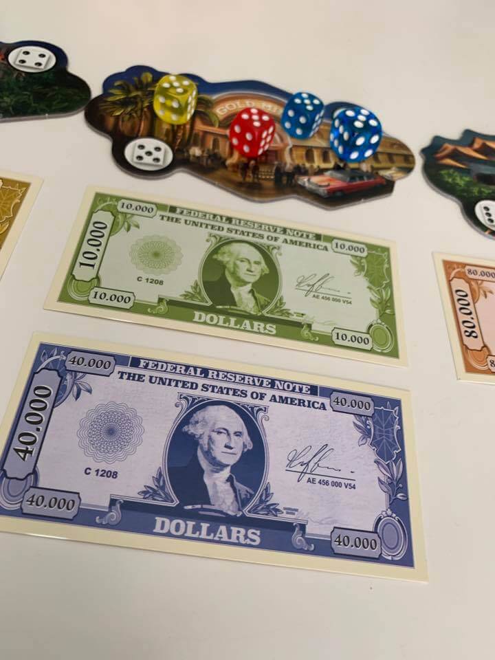 More cash more dice – extension Las Vegas