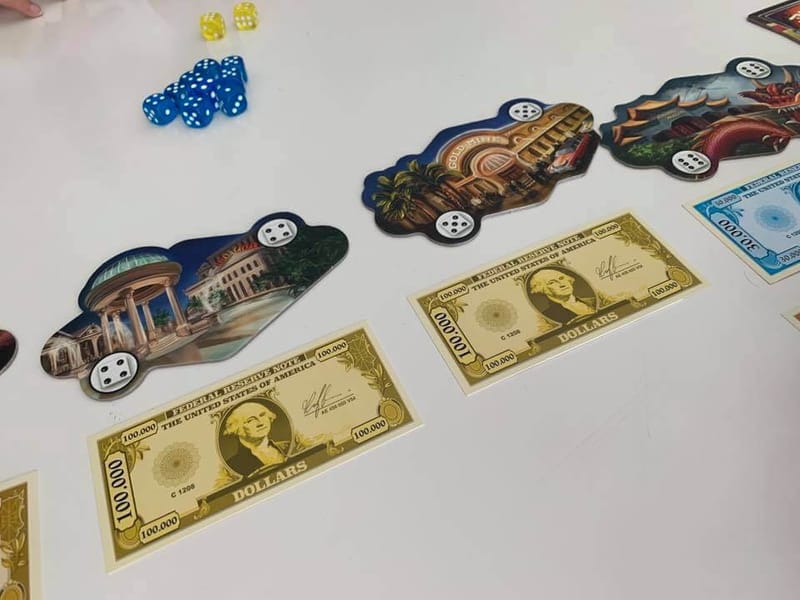 More cash more dice – extension Las Vegas