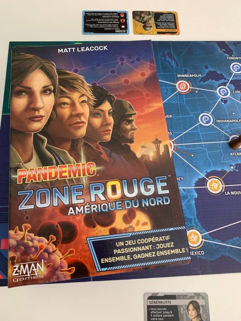 Pandemic Zone Rouge : Amérique du nord