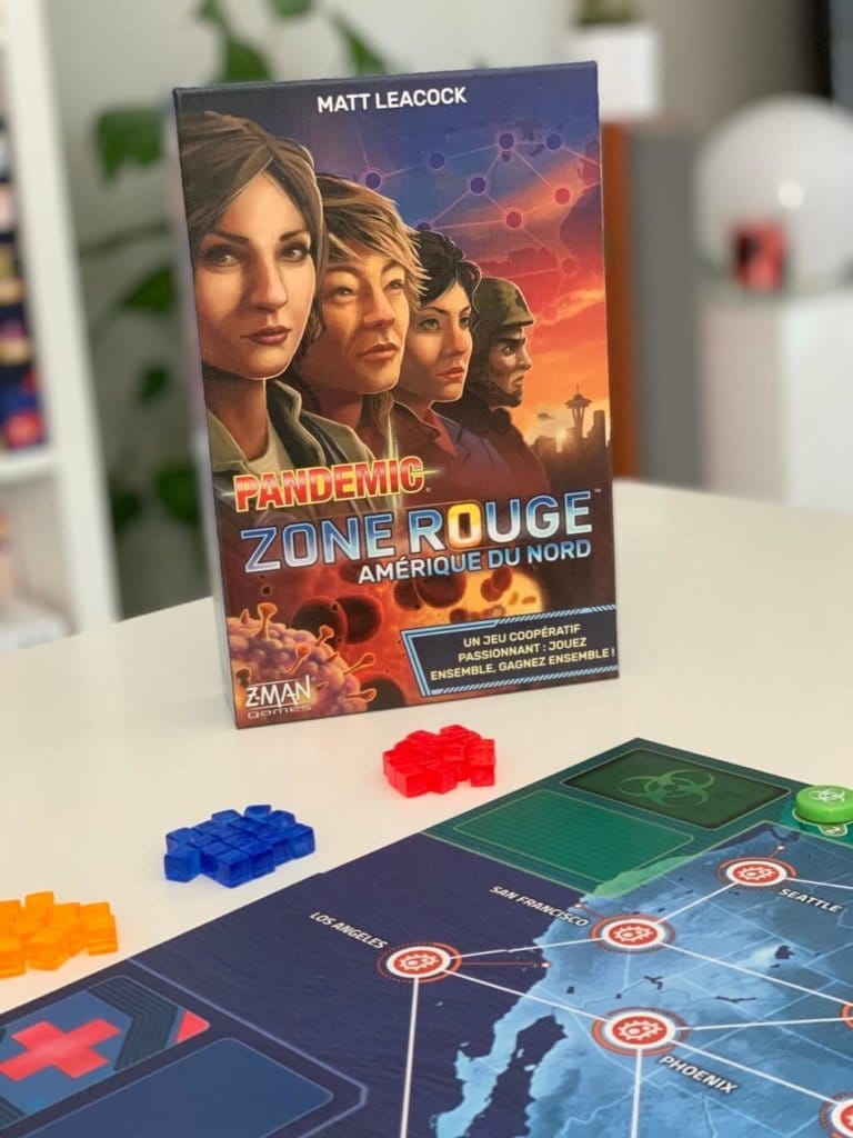 Pandemic Zone Rouge : Amérique du nord