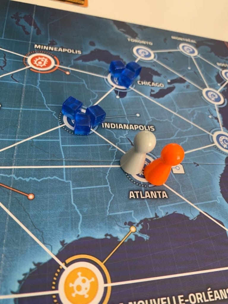 Pandemic Zone Rouge : Amérique du nord