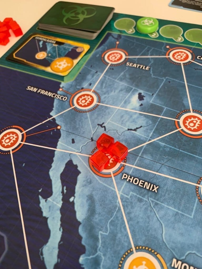 Pandemic Zone Rouge : Amérique du nord