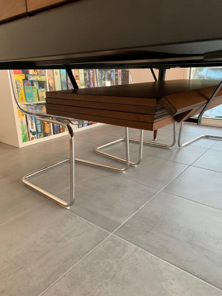 Rathskellers Sunnygeeks – la table de jeu de société modulaire