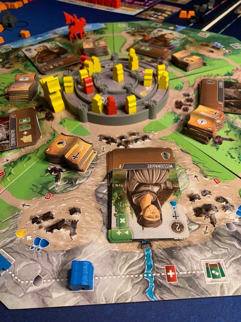 Deck building et Pose d’ouvriers (Narak, Margraves & Vicomtes)