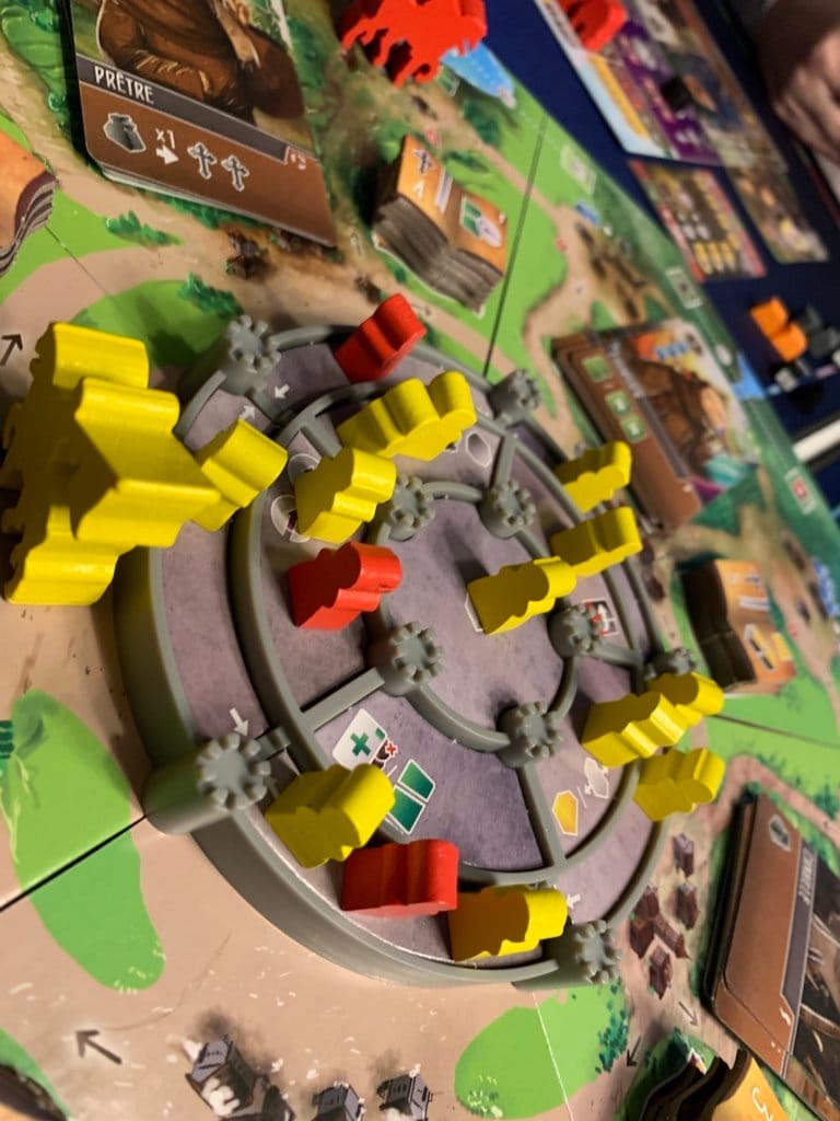 Deck building et Pose d’ouvriers (Narak, Margraves & Vicomtes)
