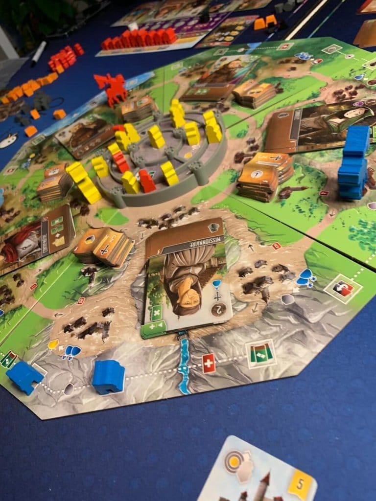 Deck building et Pose d’ouvriers (Narak, Margraves & Vicomtes)