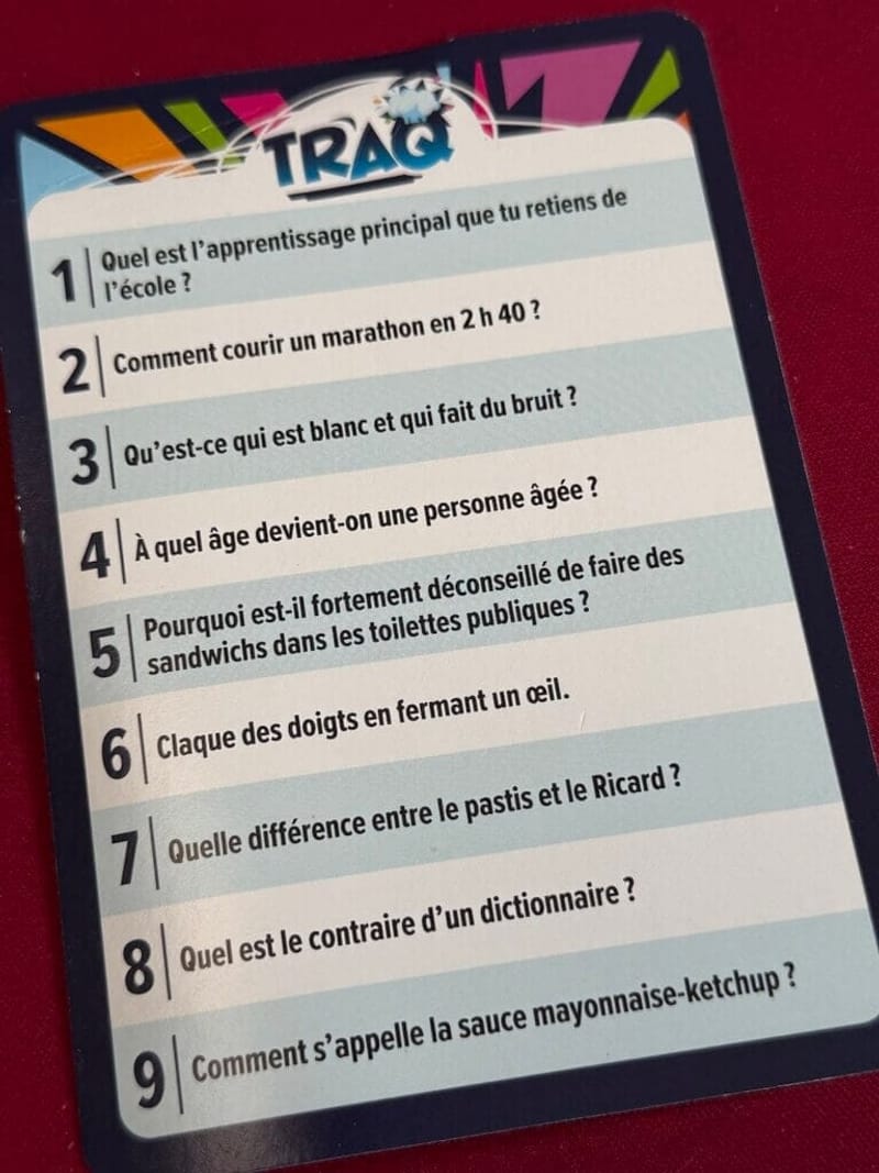 TRAQ – Tu réponds à quoi ?