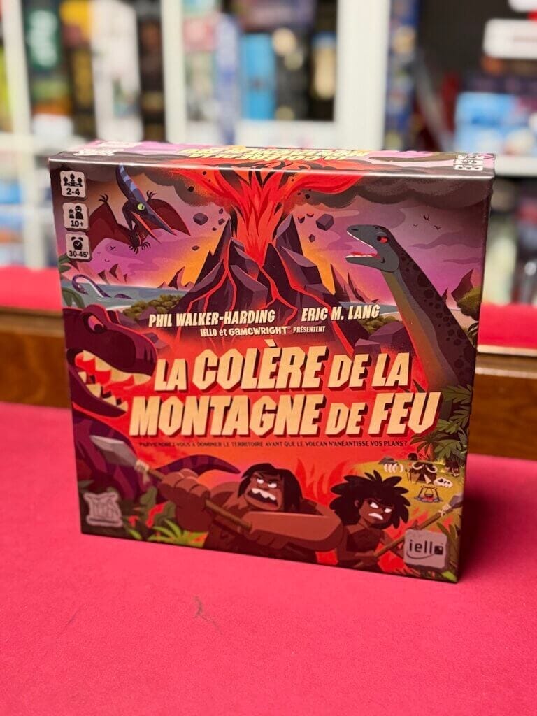 La colère de la montagne de feu