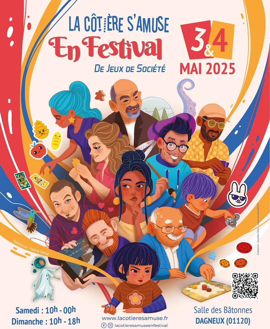 La côtière s’amuse en festival – 3 et 4 mai 2025