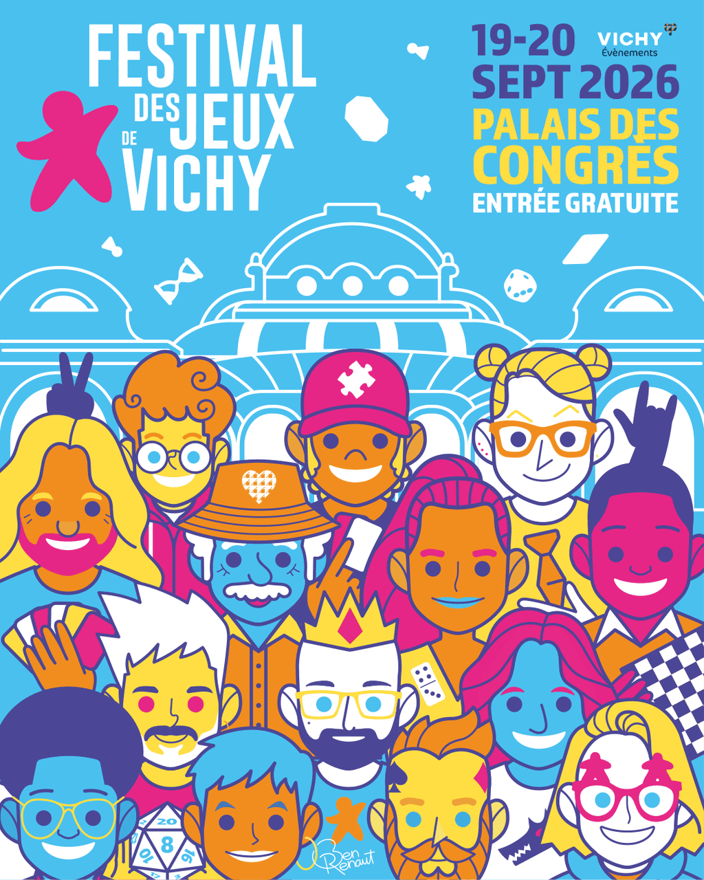 Les jeux que l'on souhaite essayer à Vichy Pro 2026