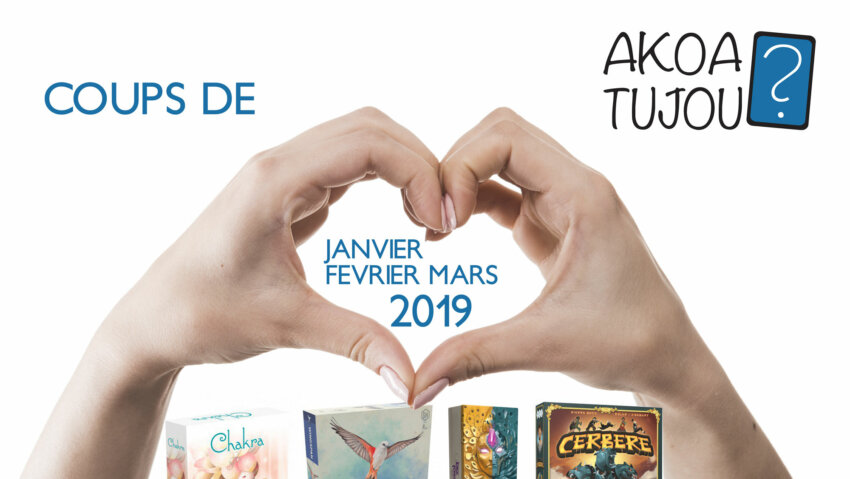 Nos coups de cœur de Janvier à Mars 2019
