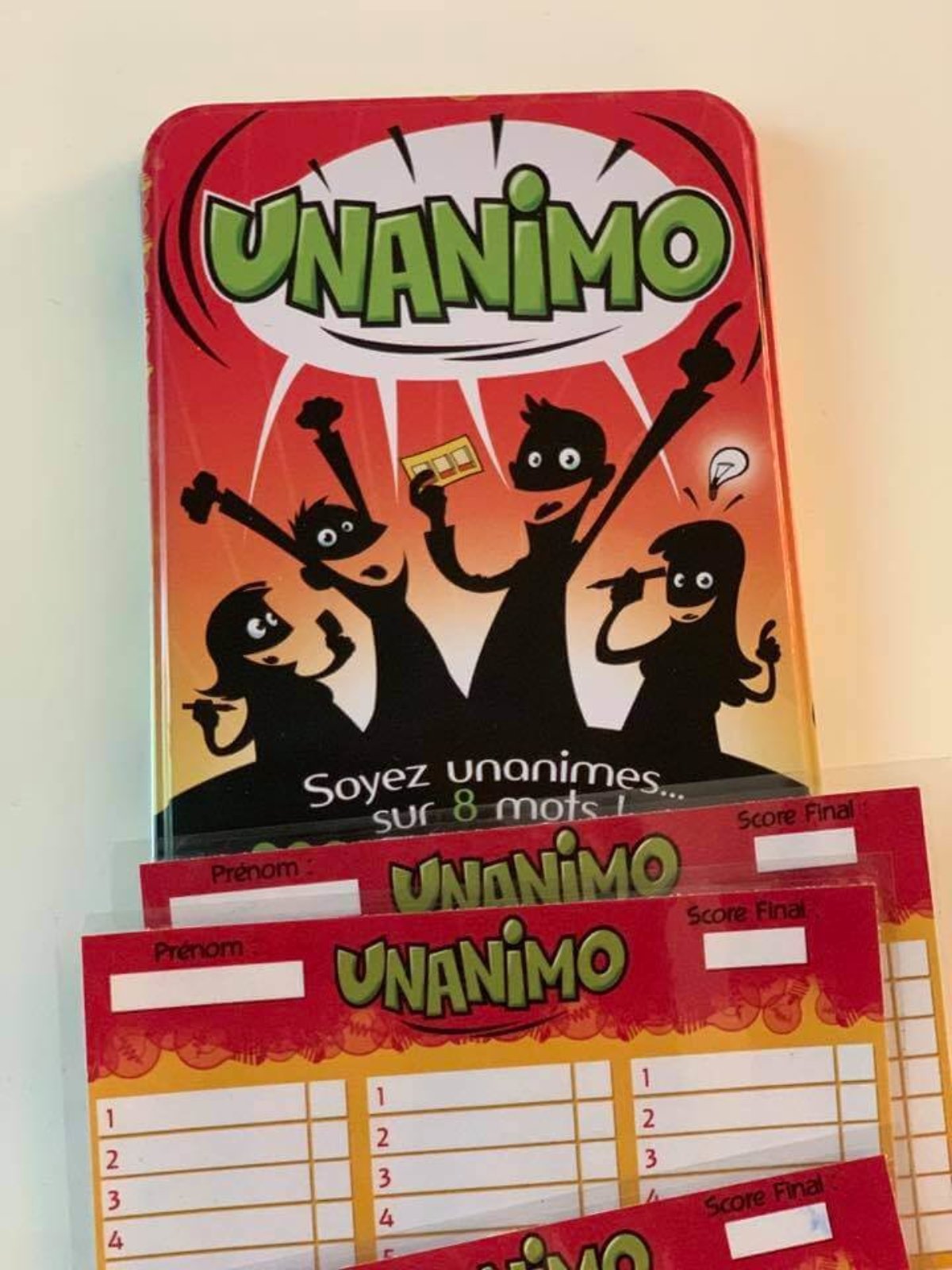 Unanimo - Avis express jeu de société - Akoa Tujou