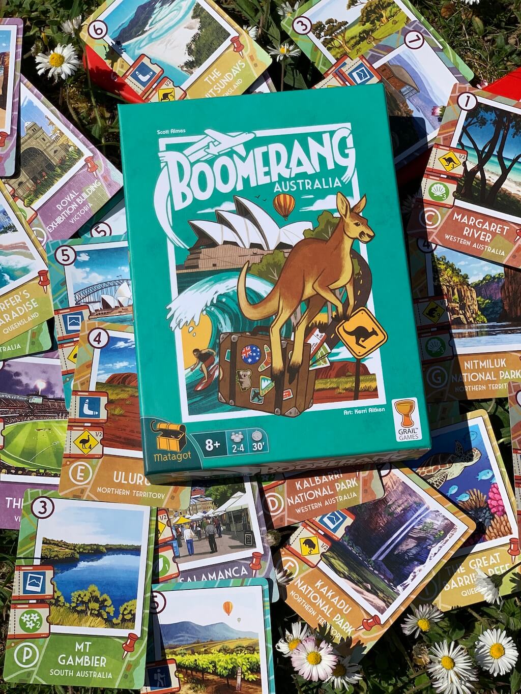 Boomerang Australia Jeux familiaux jeu de société Akoa Tujou