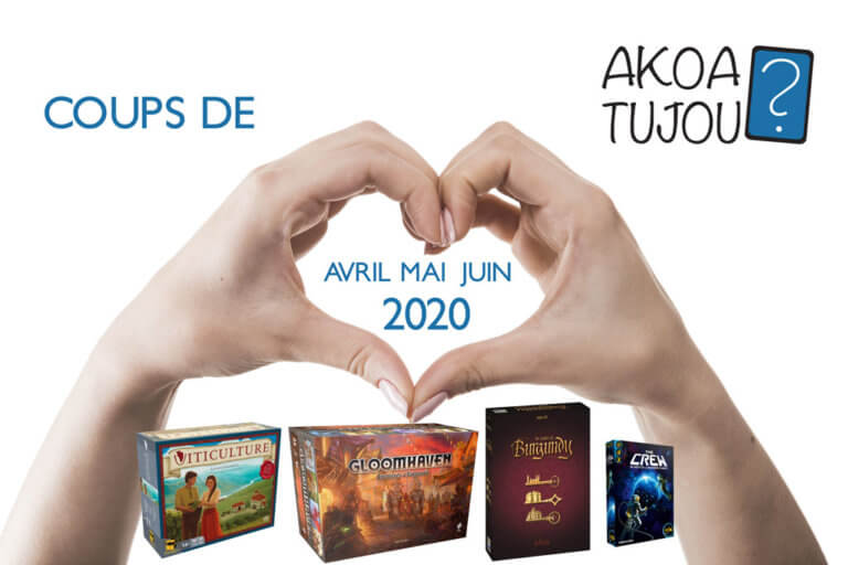 Nos coups de cœur de Avril à Juin 2020 Nos coups de cœur de Avril à Juin 2020