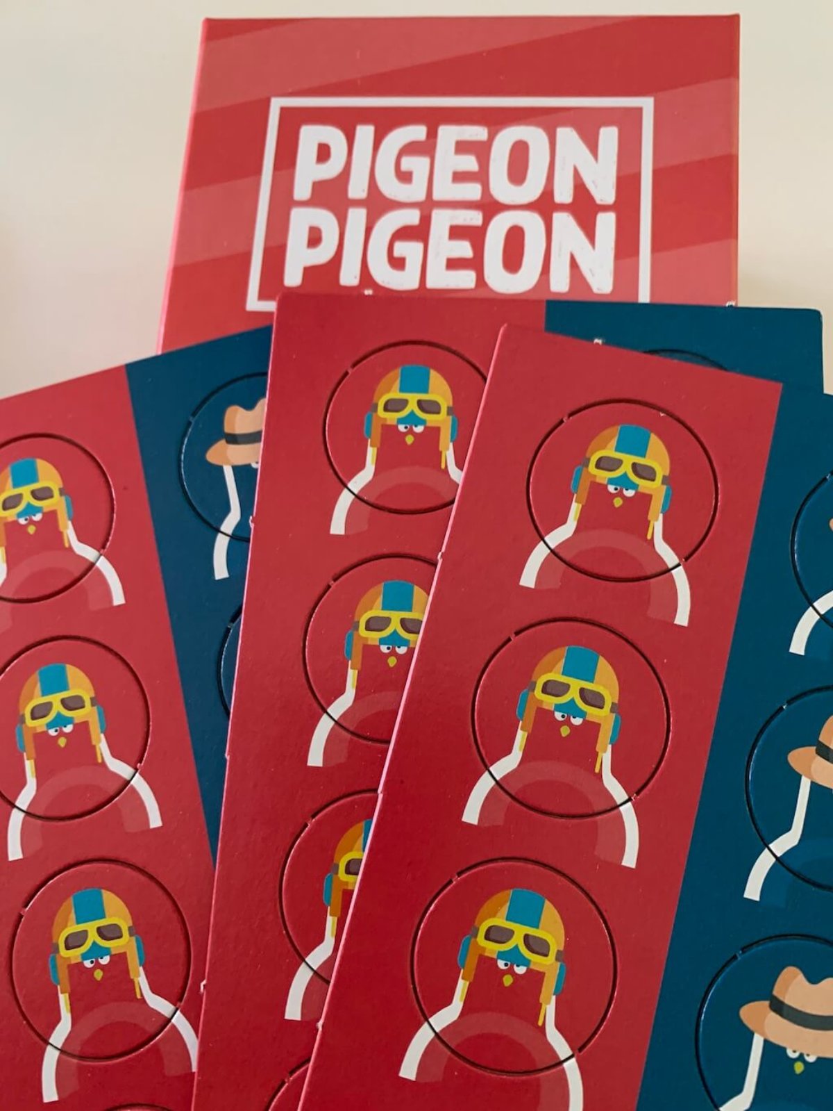 Avis: Pigeon Pigeon, un jeu d'ambiance entre amis ou en famille !