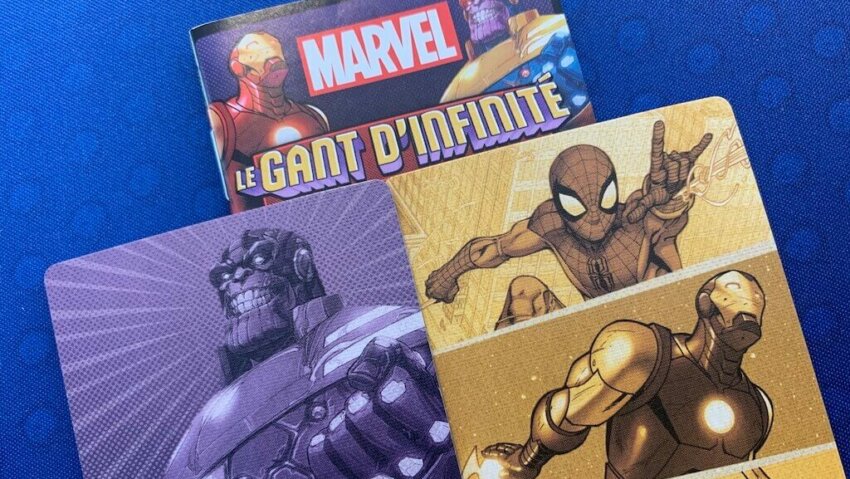 Le gant d’infinité : un jeu Love Letter (Marvel)