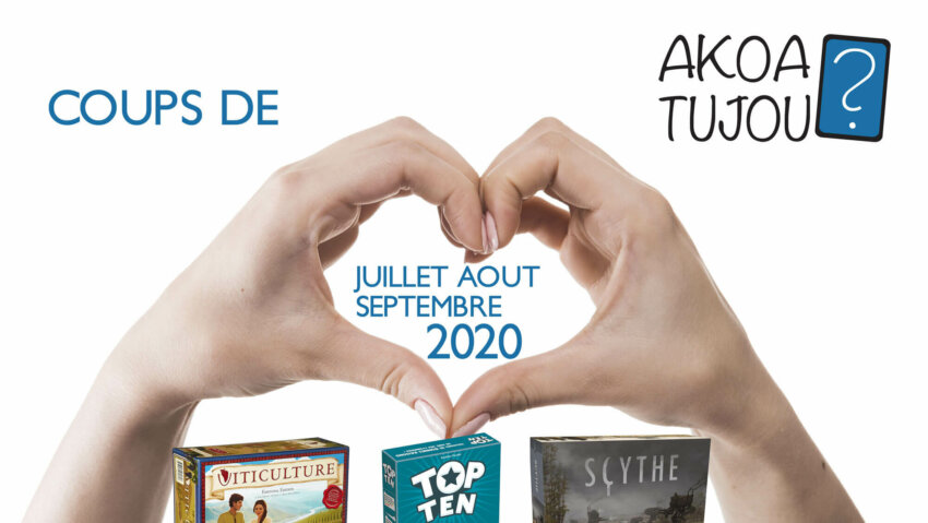 Nos coups de cœur de Juillet à Septembre 2020