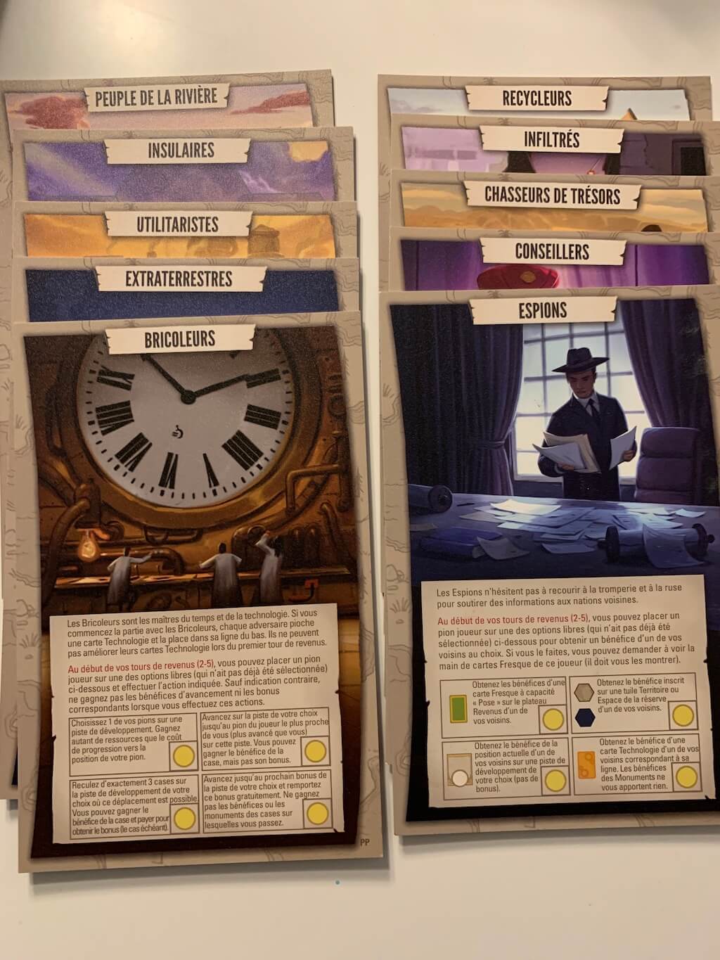 Tapestry extension Manœuvres et Manigances jeu de société Akoa Tujou