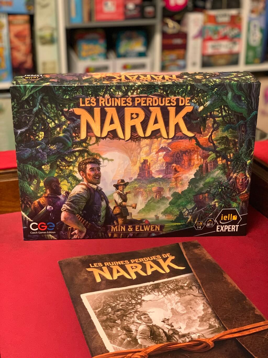 Les ruines perdues de Narak Test jeu de société Akoa Tujou