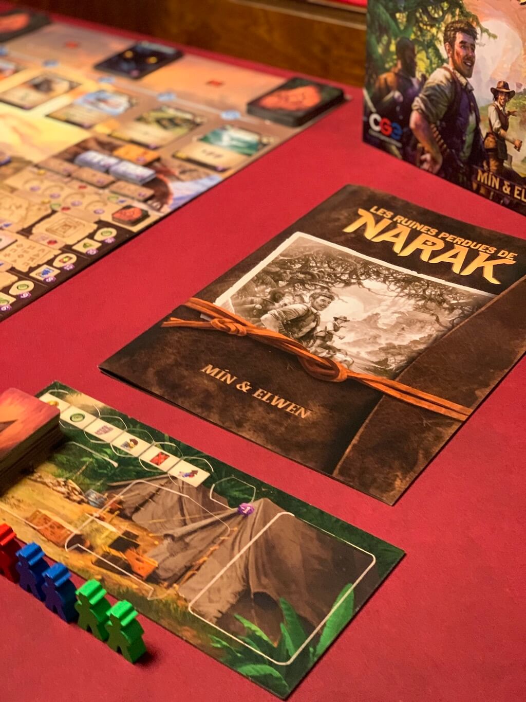 Les ruines perdues de Narak Test jeu de société Akoa Tujou