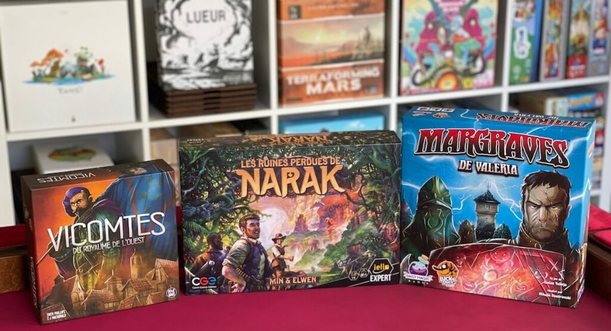 Deck building et Pose d’ouvriers (Narak, Margraves & Vicomtes)