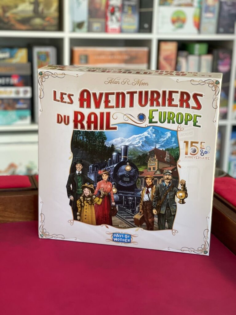 Les aventuriers du rail Europe + extension Ticket to Ride France [Jeux]
