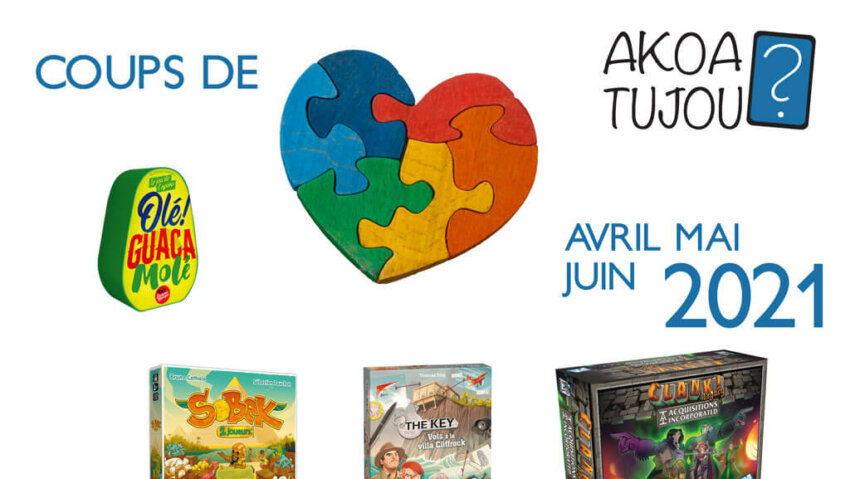Nos coups de cœur de Avril à Juin 2021