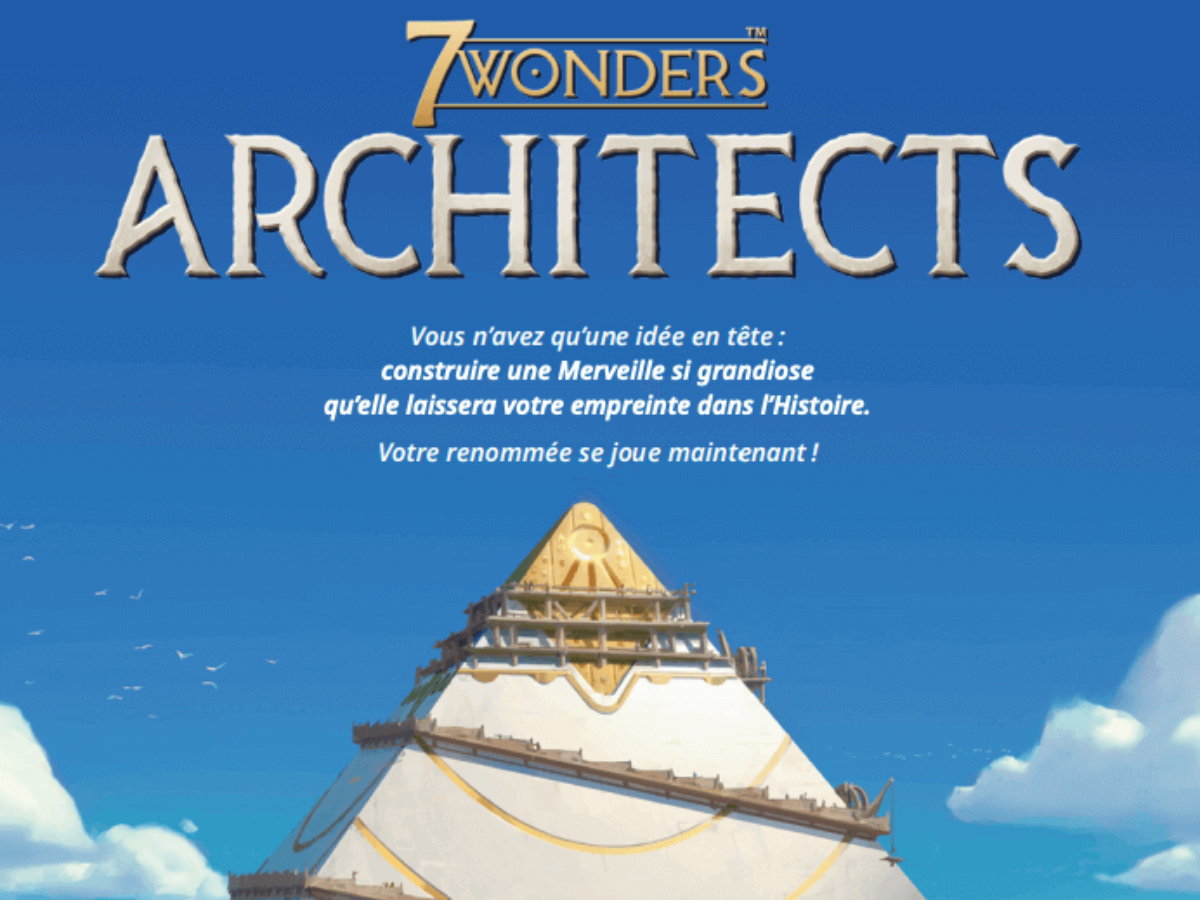Test et avis de 7 Wonders Architects - Paradoxe Temporel