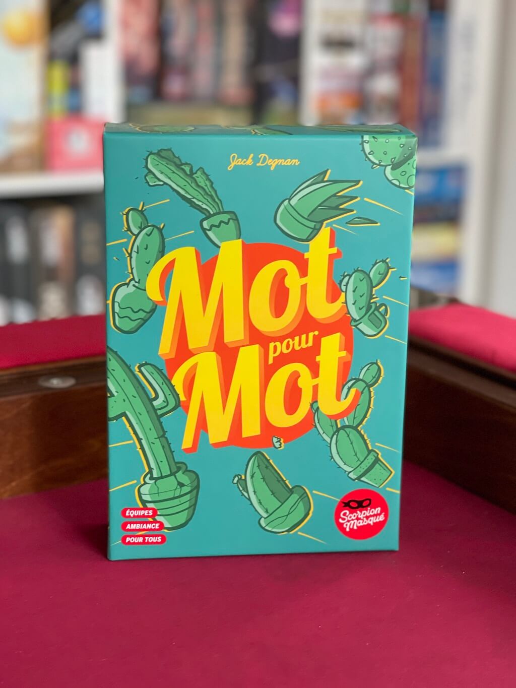 Mot pour Mot Test Jeu de société Akoa Tujou