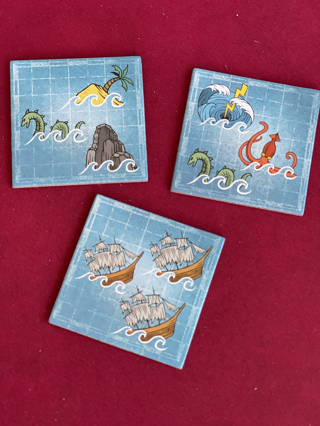 Lost Seas – Gioco Da Tavolo Di Posizionamento Tessere – Avventura Marinara Per 2-4 Giocatori Dai 7 Anni