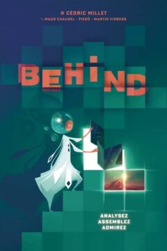 Behind