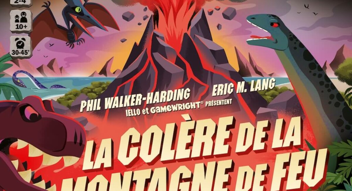 La colère de la montagne de feu