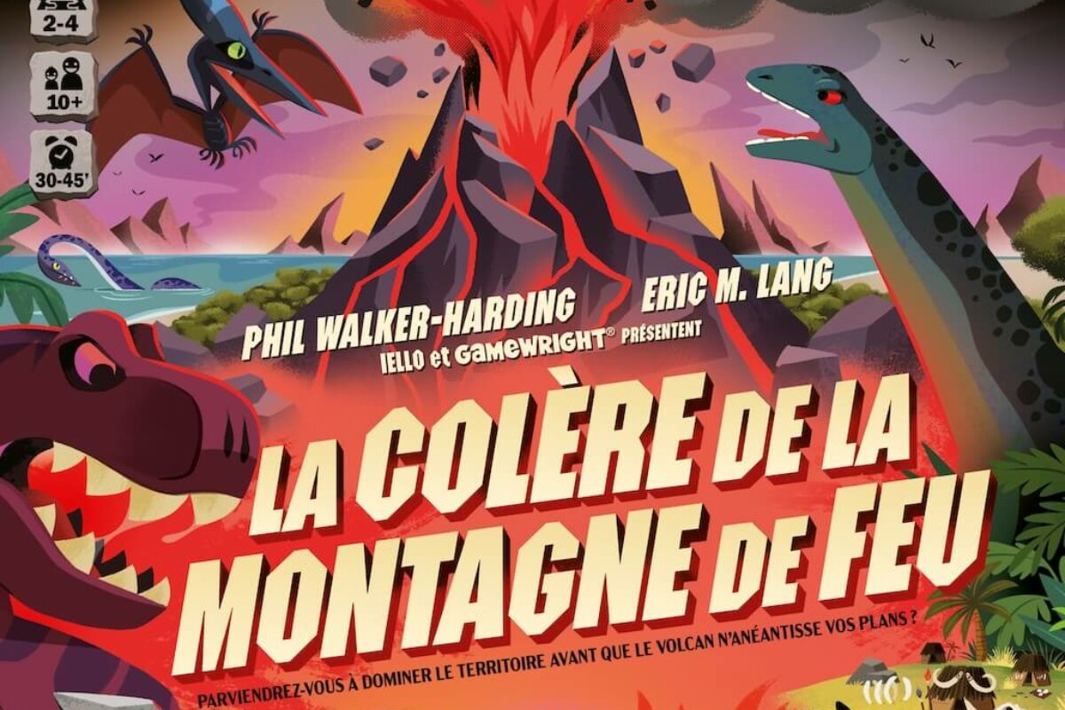 La colère de la montagne de feu