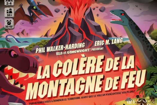 La colère de la montagne de feu